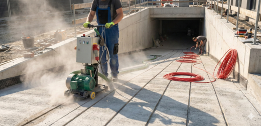 Frezovanie drazok pre pokladku vykurovacich kablov.jpeg